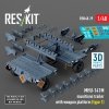 RESKIT RSK48-0029 MHU-141M munitions trailer with weapon platform (type 1) (3D Printed model kit) (1/48)